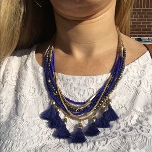 Stella & Dot Tulum Tassel Neckace